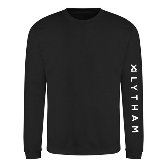 Lytham 2022 Arm Print Black Sweatshirt